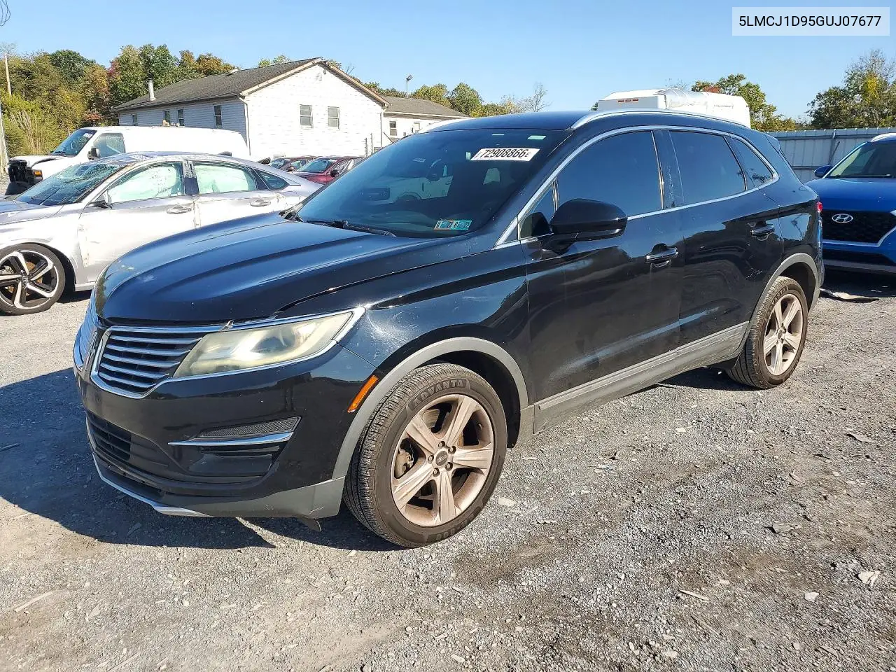 LINCOLN MKC 2016, VIN 5LMCJ1D95GUJ07677