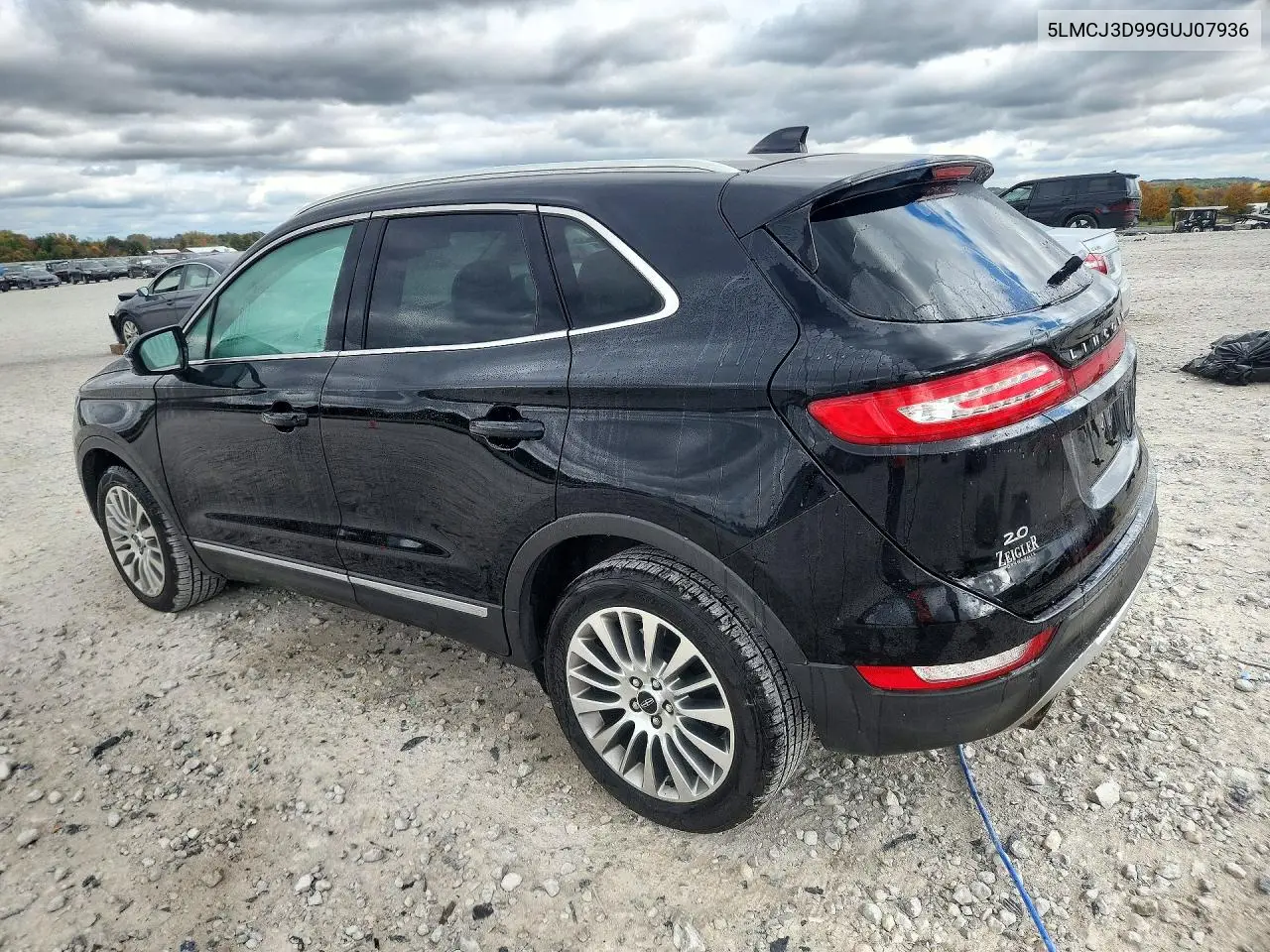 2016 LINCOLN MKC VIN 5LMCJ3D99GUJ07936 — фото 2