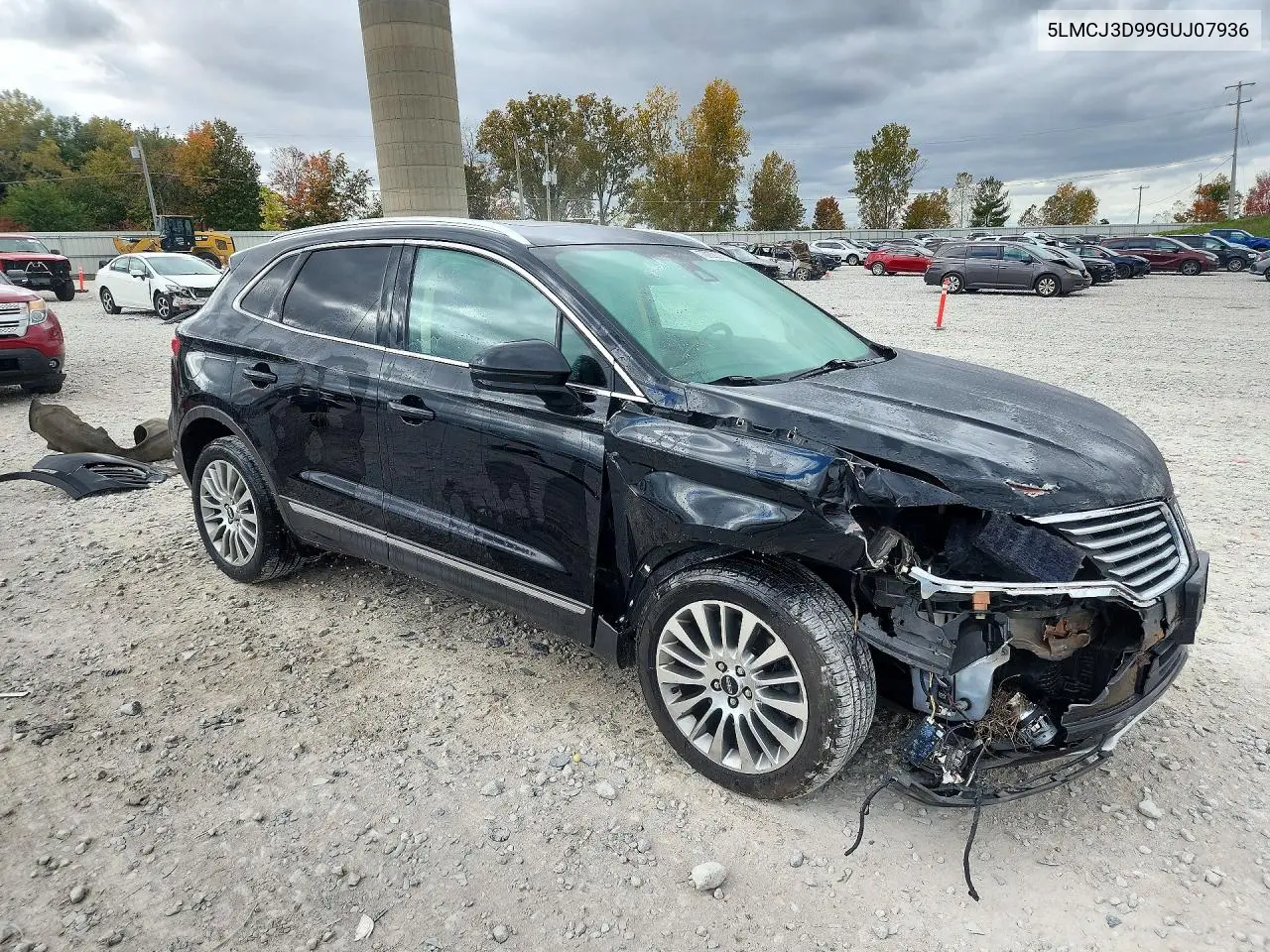 2016 LINCOLN MKC VIN 5LMCJ3D99GUJ07936 — фото 4