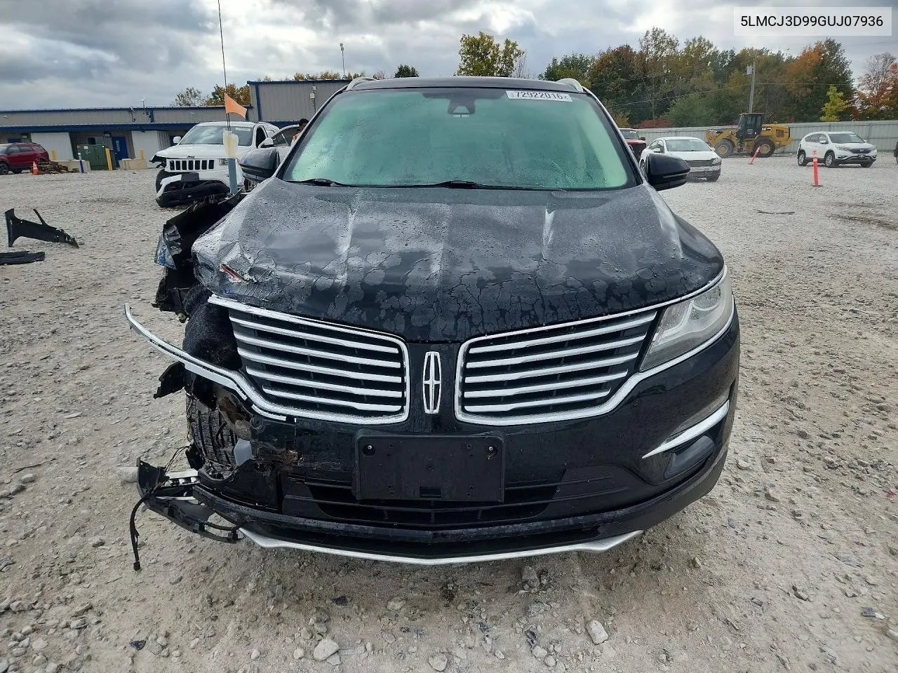 2016 LINCOLN MKC VIN 5LMCJ3D99GUJ07936 — фото 5