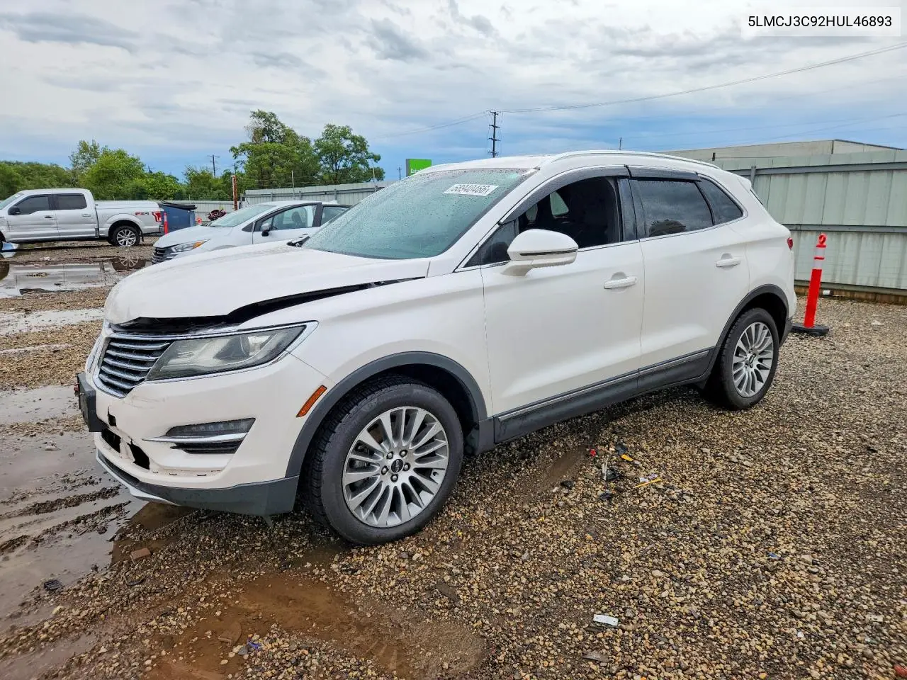 LINCOLN MKC 2017, VIN 5LMCJ3C92HUL46893