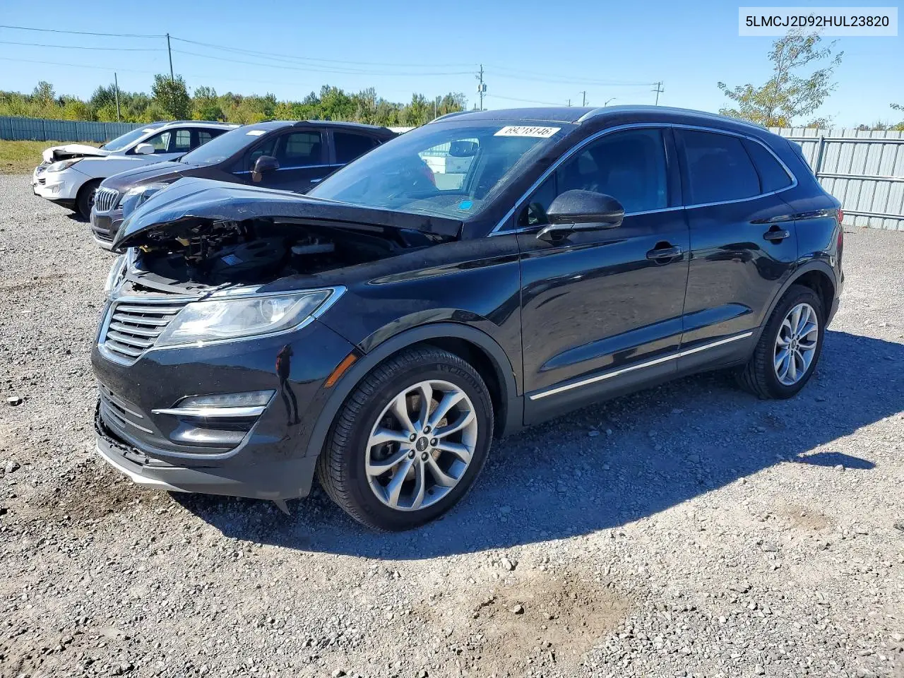 LINCOLN MKC 2017, VIN 5LMCJ2D92HUL23820