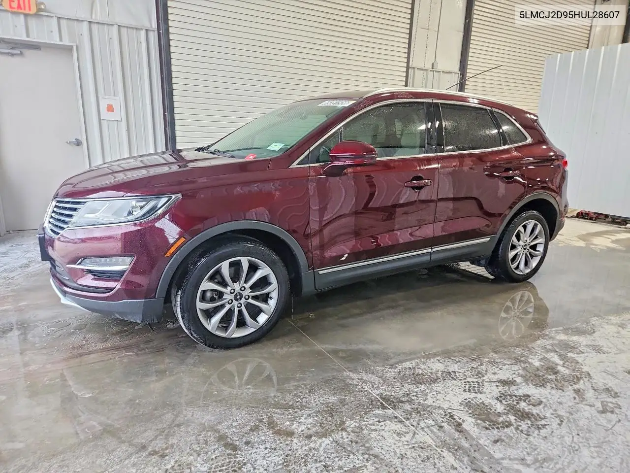 LINCOLN MKC 2017, VIN 5LMCJ2D95HUL28607