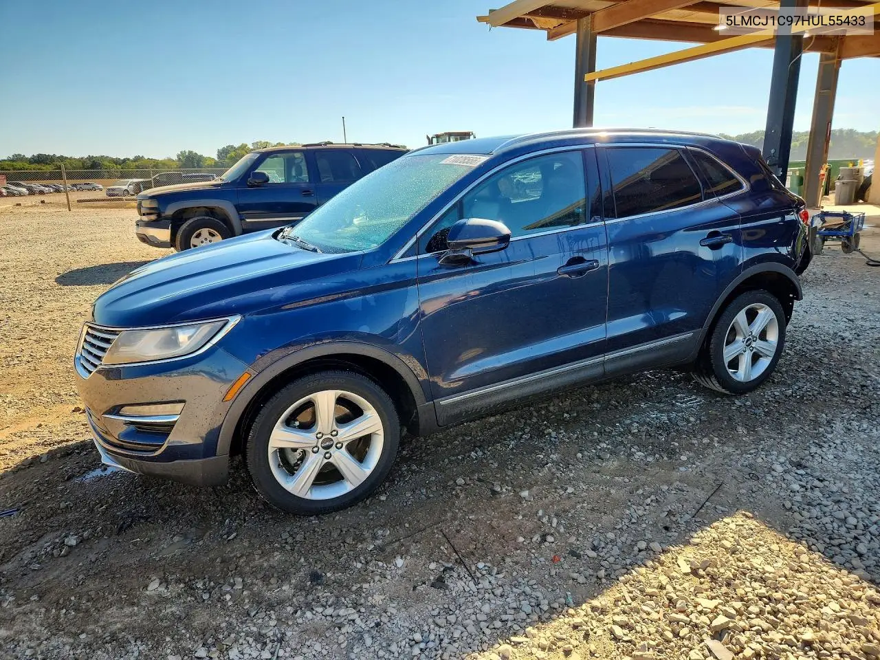LINCOLN MKC 2017, VIN 5LMCJ1C97HUL55433