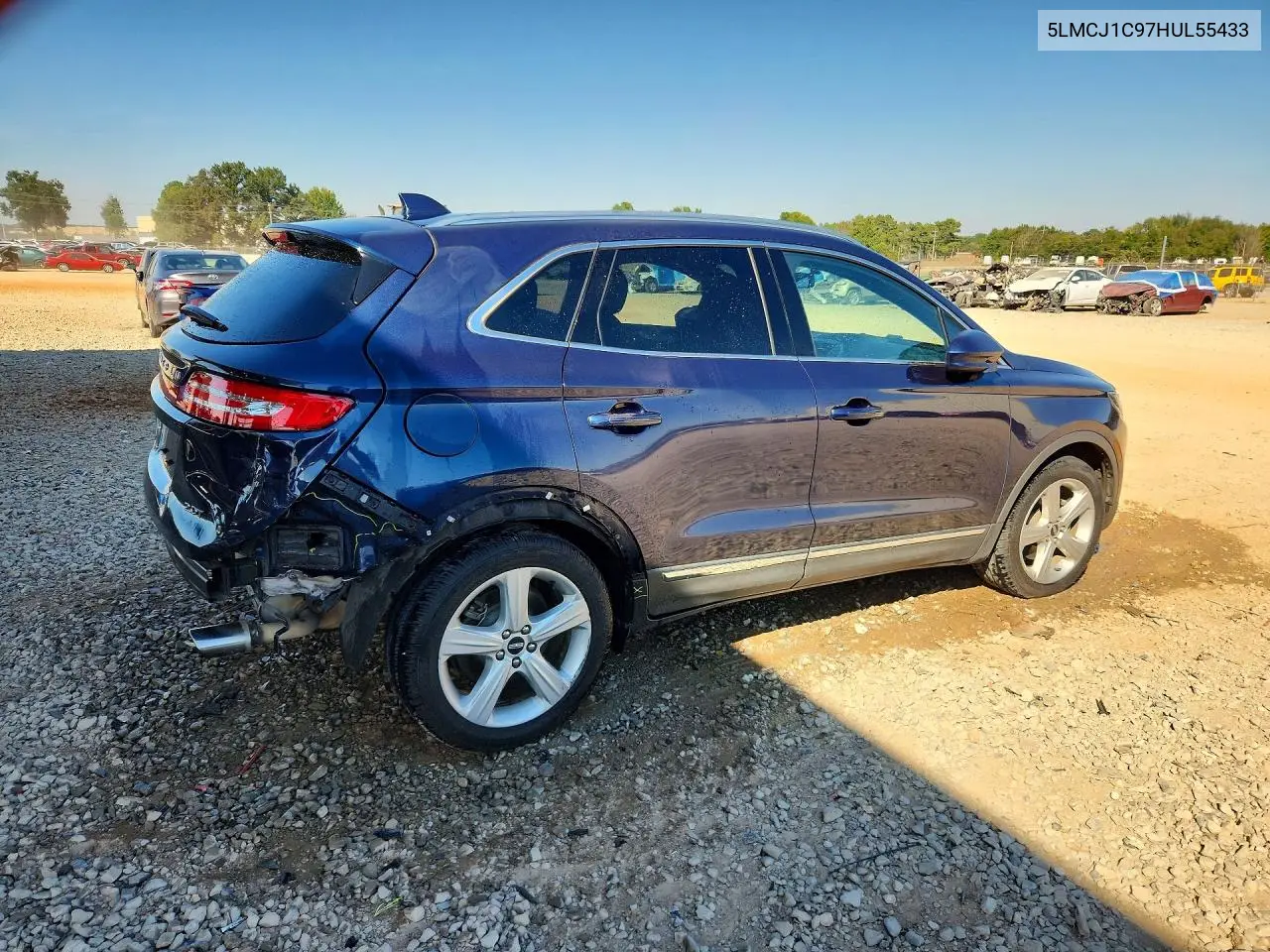 2017 LINCOLN MKC VIN 5LMCJ1C97HUL55433 — фото 3