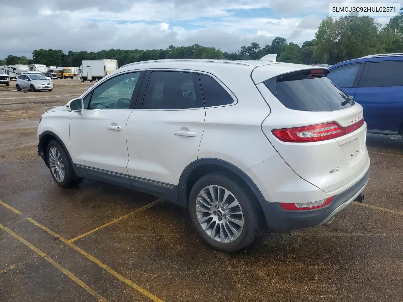 2017 LINCOLN MKC VIN 5LMCJ3C92HUL02571 — фото 2