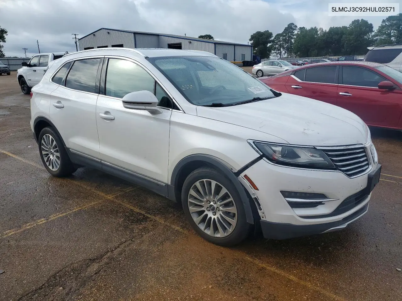 2017 LINCOLN MKC VIN 5LMCJ3C92HUL02571 — фото 4