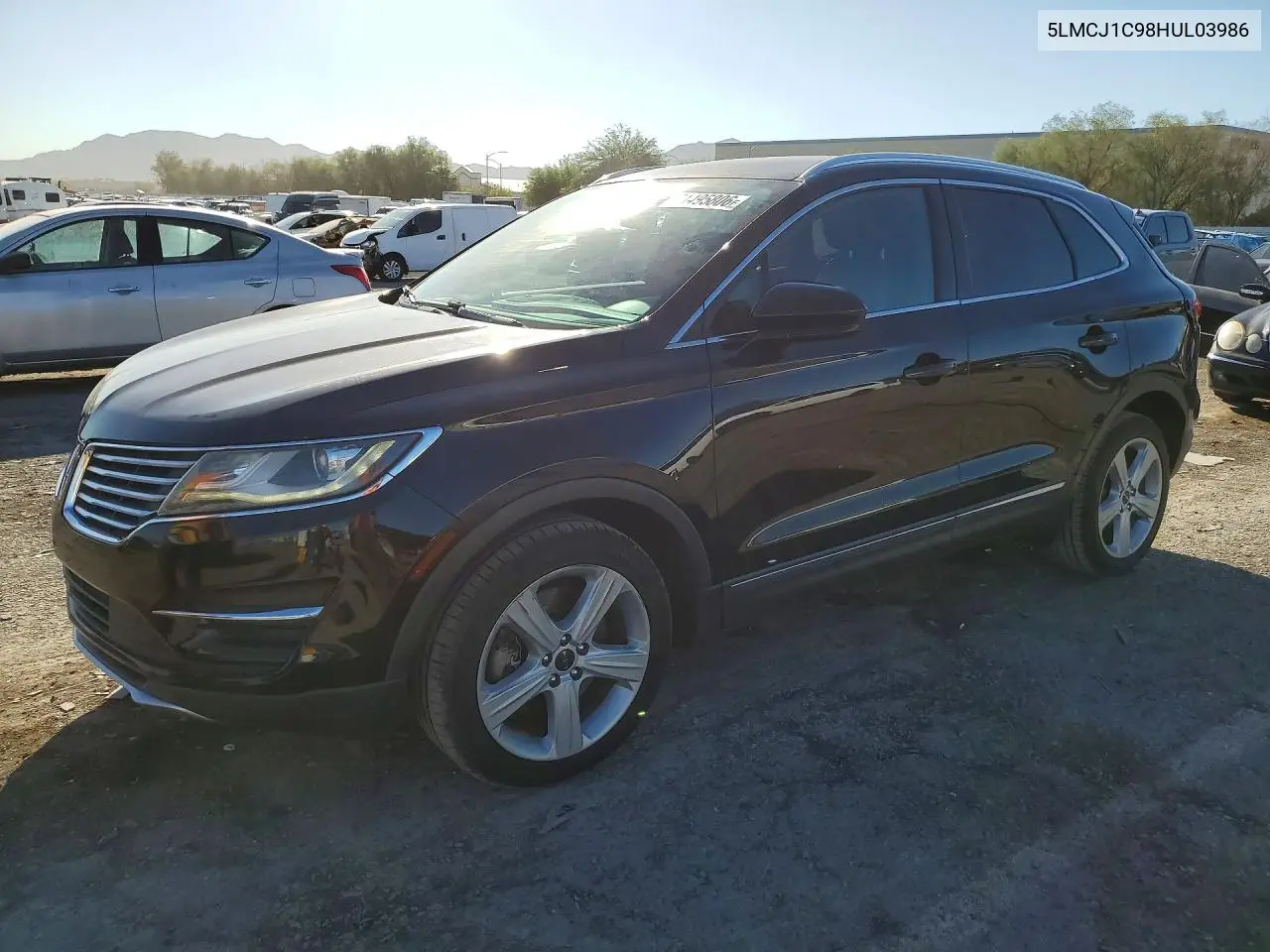 LINCOLN MKC 2017, VIN 5LMCJ1C98HUL03986