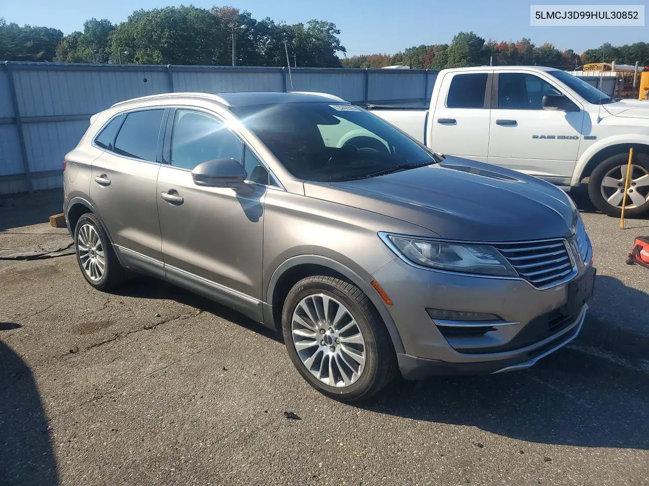 2017 LINCOLN MKC VIN 5LMCJ3D99HUL30852 — фото 4