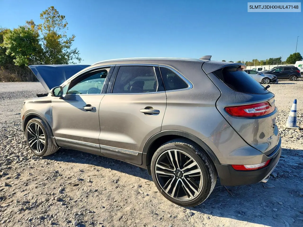 2017 LINCOLN MKC VIN 5LMTJ3DHXHUL47148 — фото 2