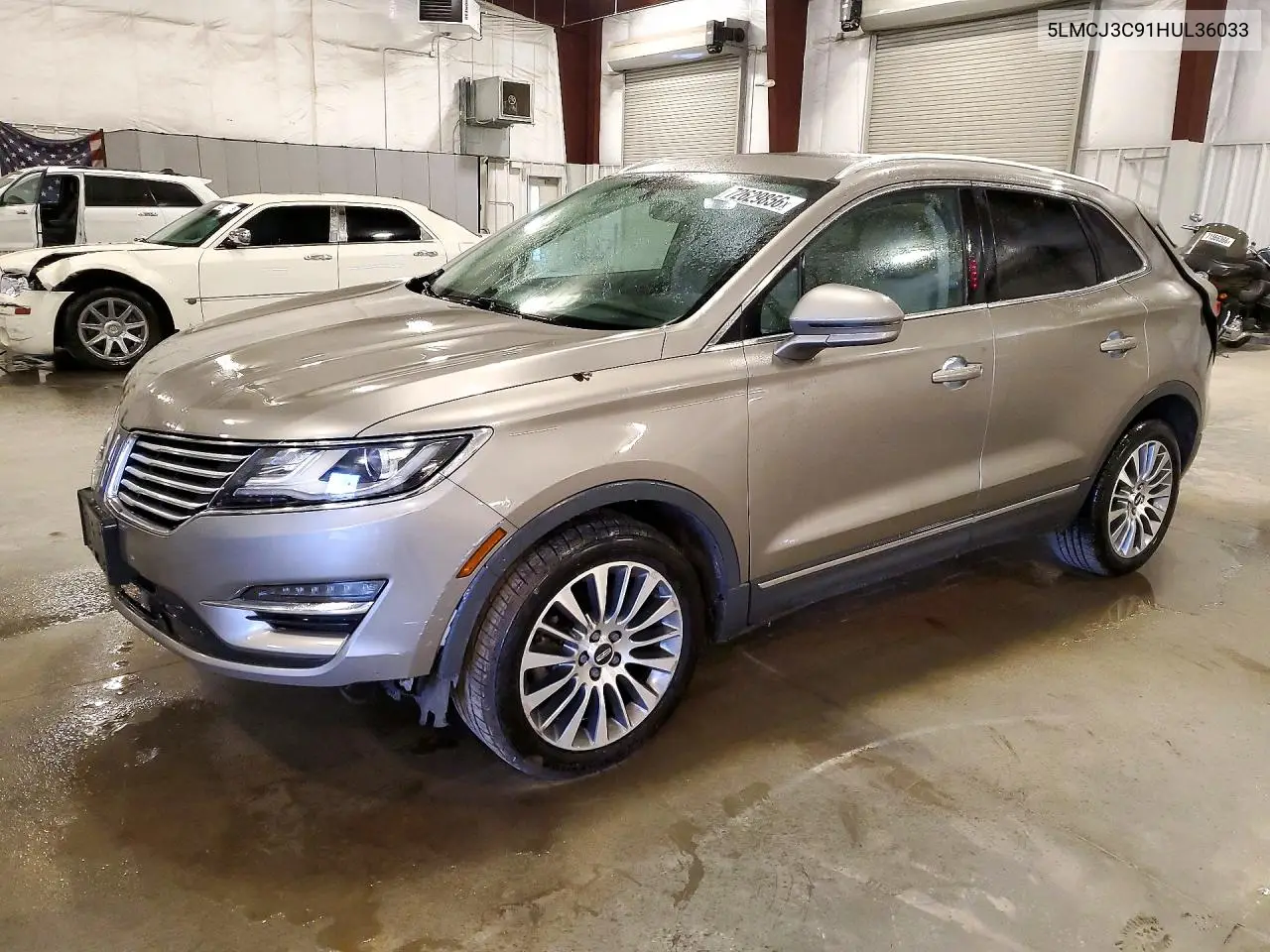 LINCOLN MKC 2017, VIN 5LMCJ3C91HUL36033