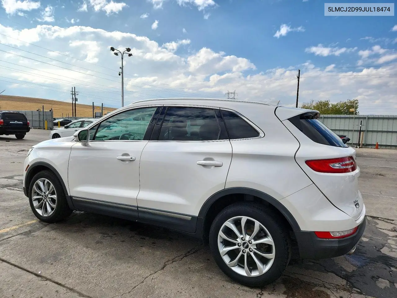 2018 LINCOLN MKC VIN 5LMCJ2D99JUL18474 — фото 2