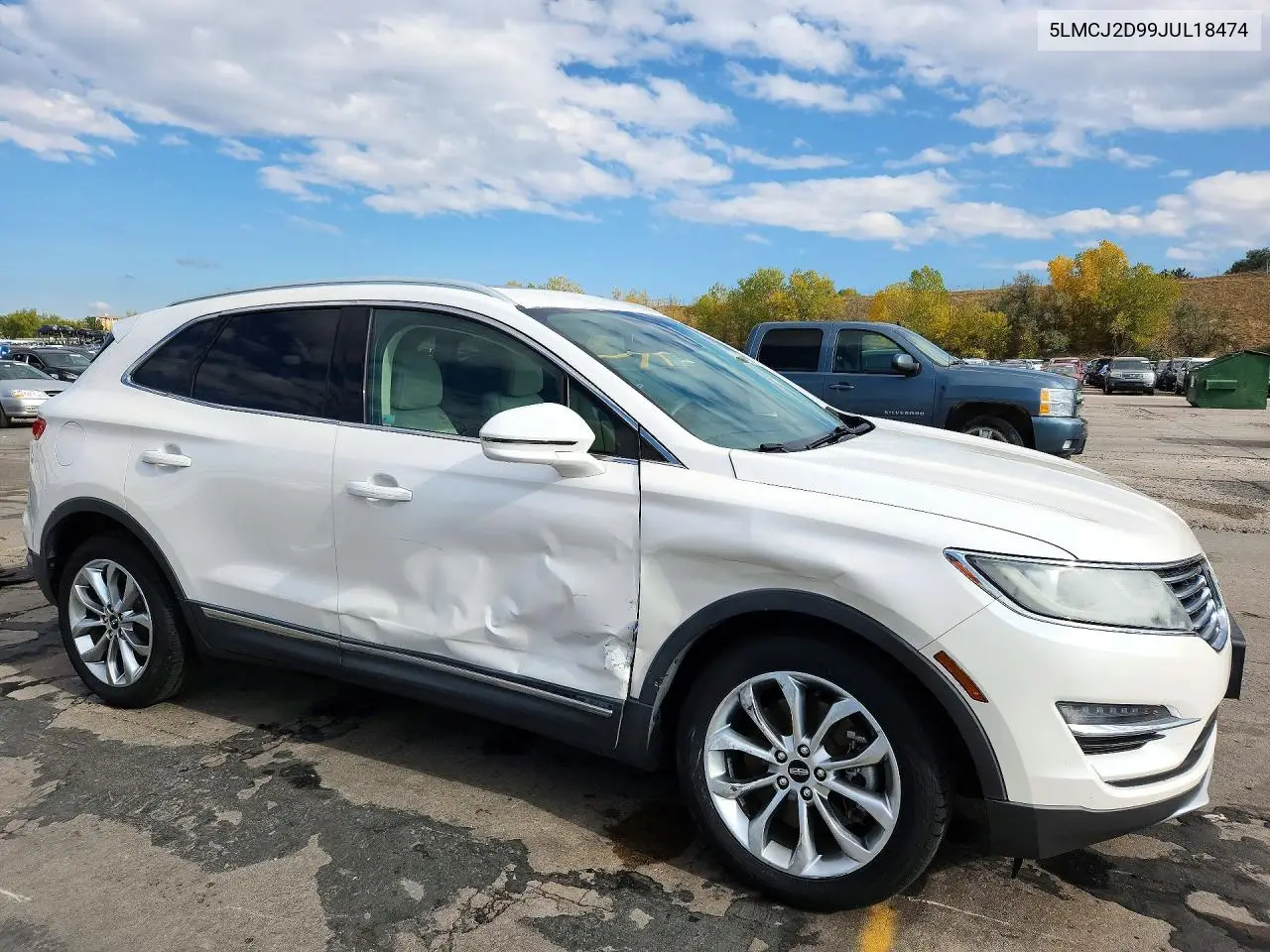 2018 LINCOLN MKC VIN 5LMCJ2D99JUL18474 — фото 4