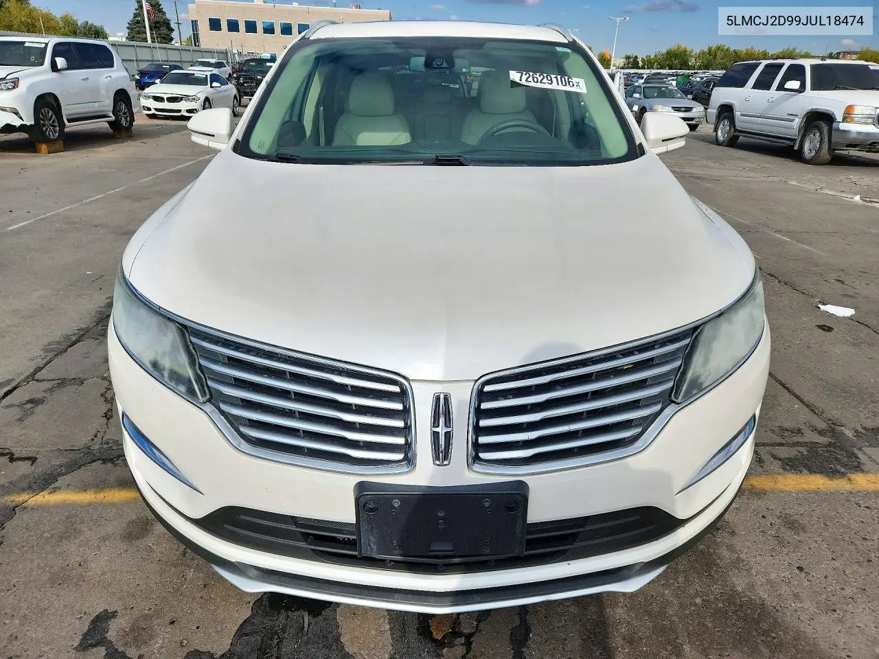 2018 LINCOLN MKC VIN 5LMCJ2D99JUL18474 — фото 5
