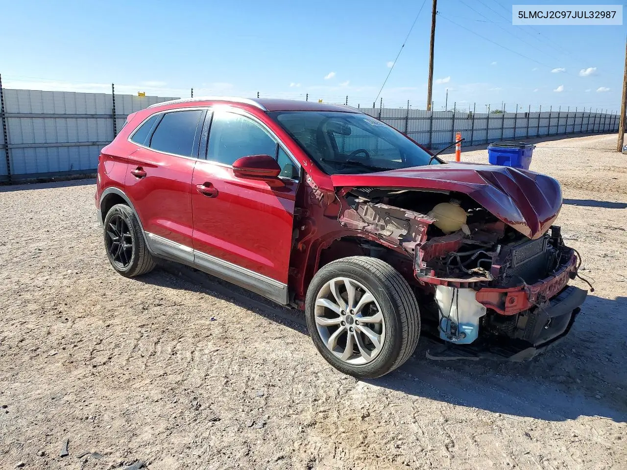 2018 LINCOLN MKC VIN 5LMCJ2C97JUL32987 — фото 4