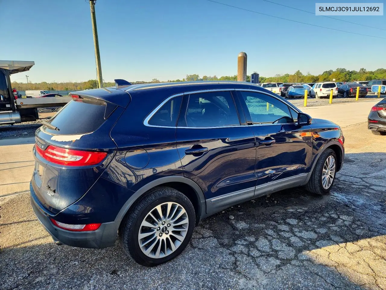 2018 LINCOLN MKC VIN 5LMCJ3C91JUL12692 — фото 4