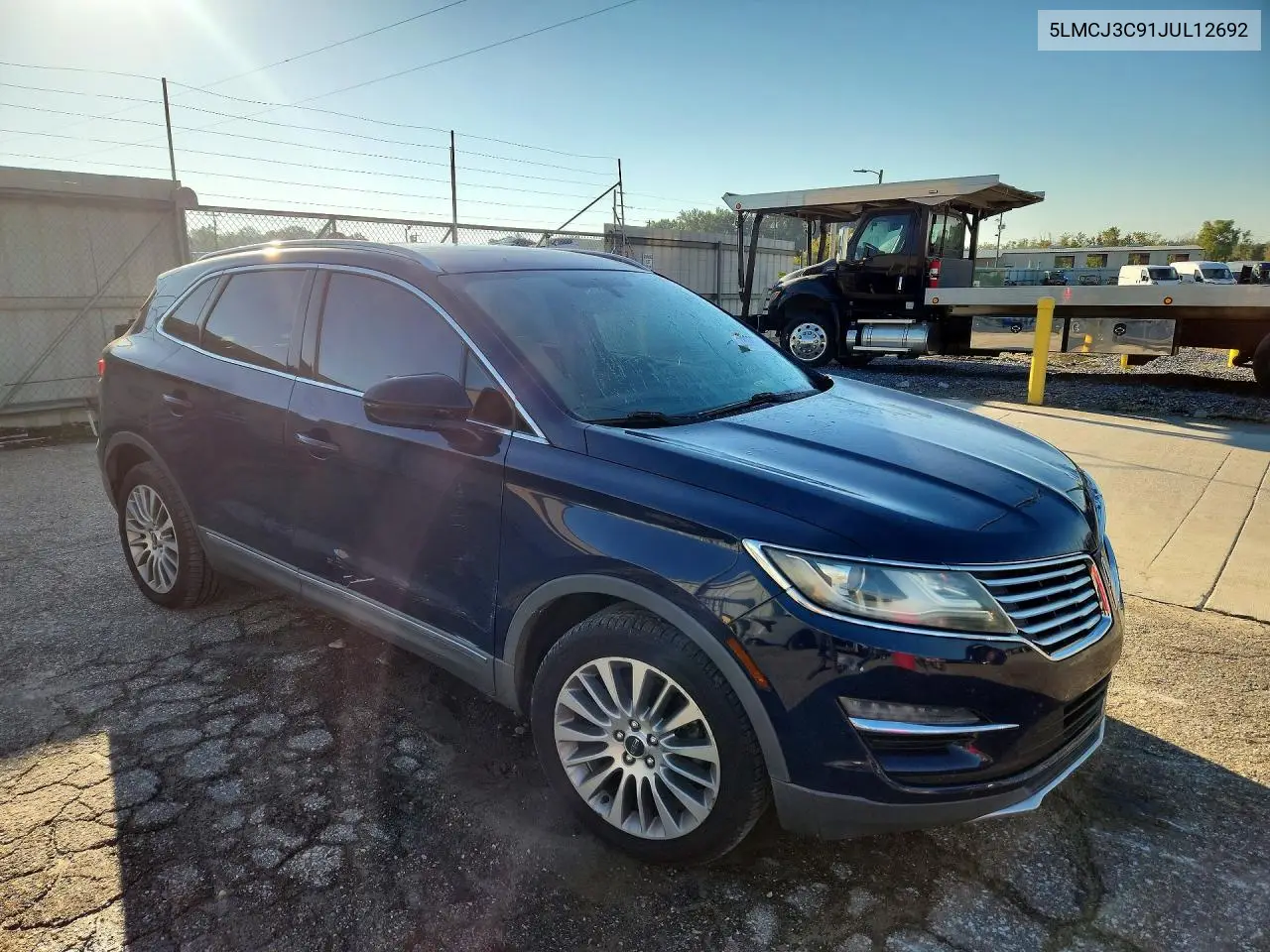 2018 LINCOLN MKC VIN 5LMCJ3C91JUL12692 — фото 5