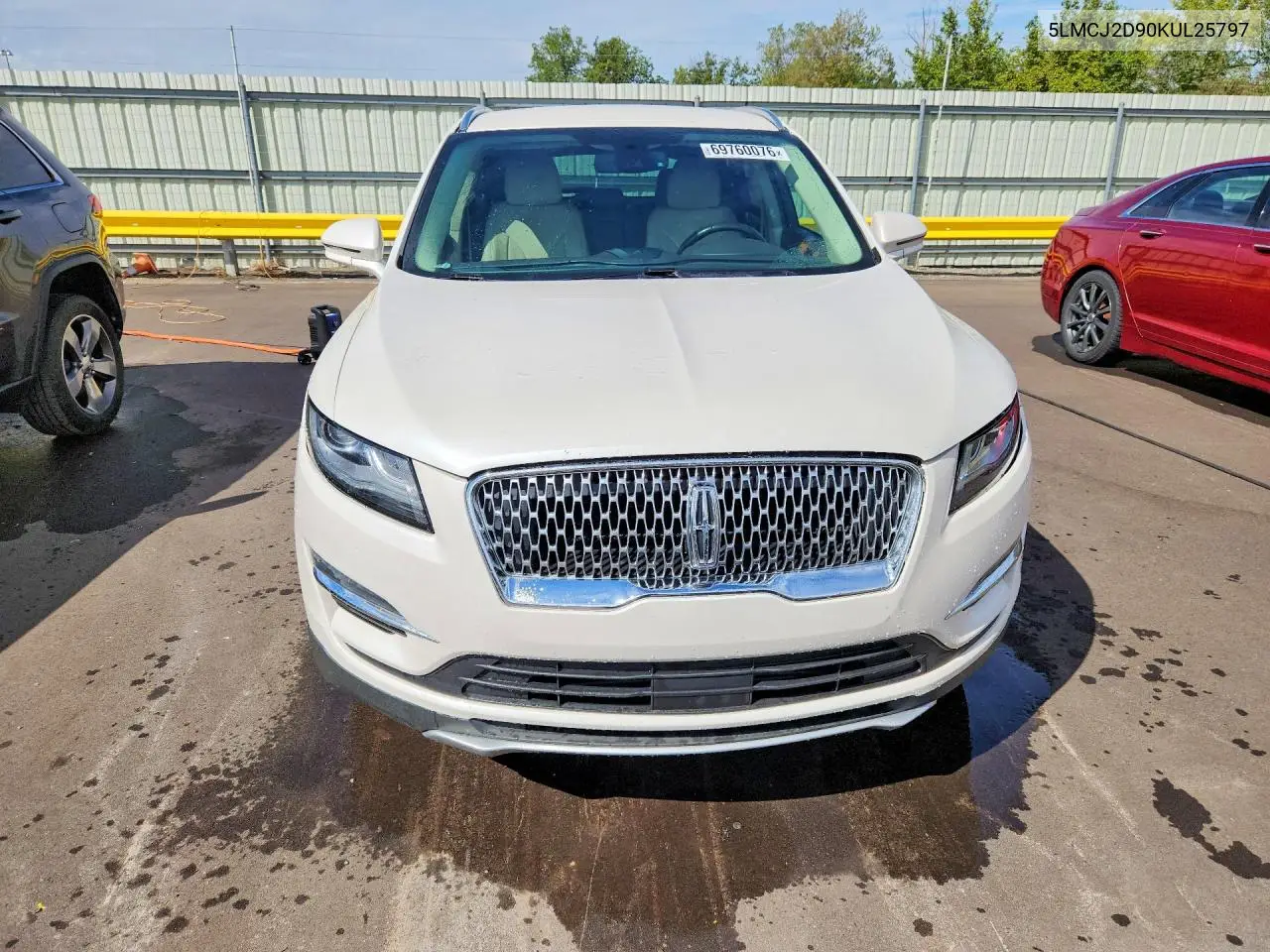 2019 LINCOLN MKC VIN 5LMCJ2D90KUL25797 — фото 5