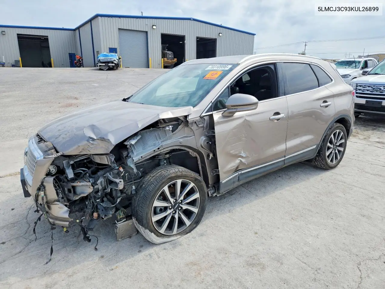 LINCOLN MKC 2019, VIN 5LMCJ3C93KUL26899