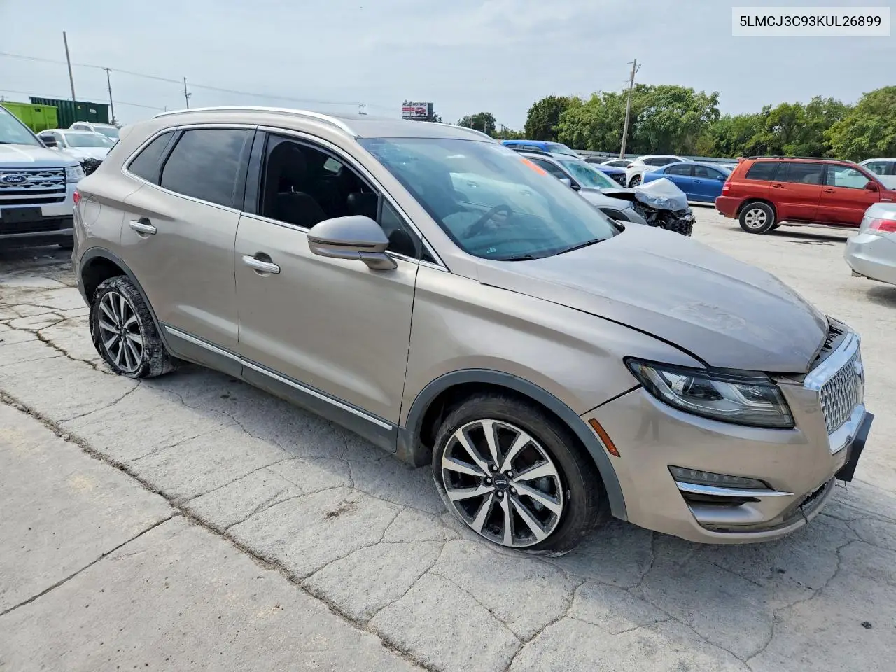 2019 LINCOLN MKC VIN 5LMCJ3C93KUL26899 — фото 4