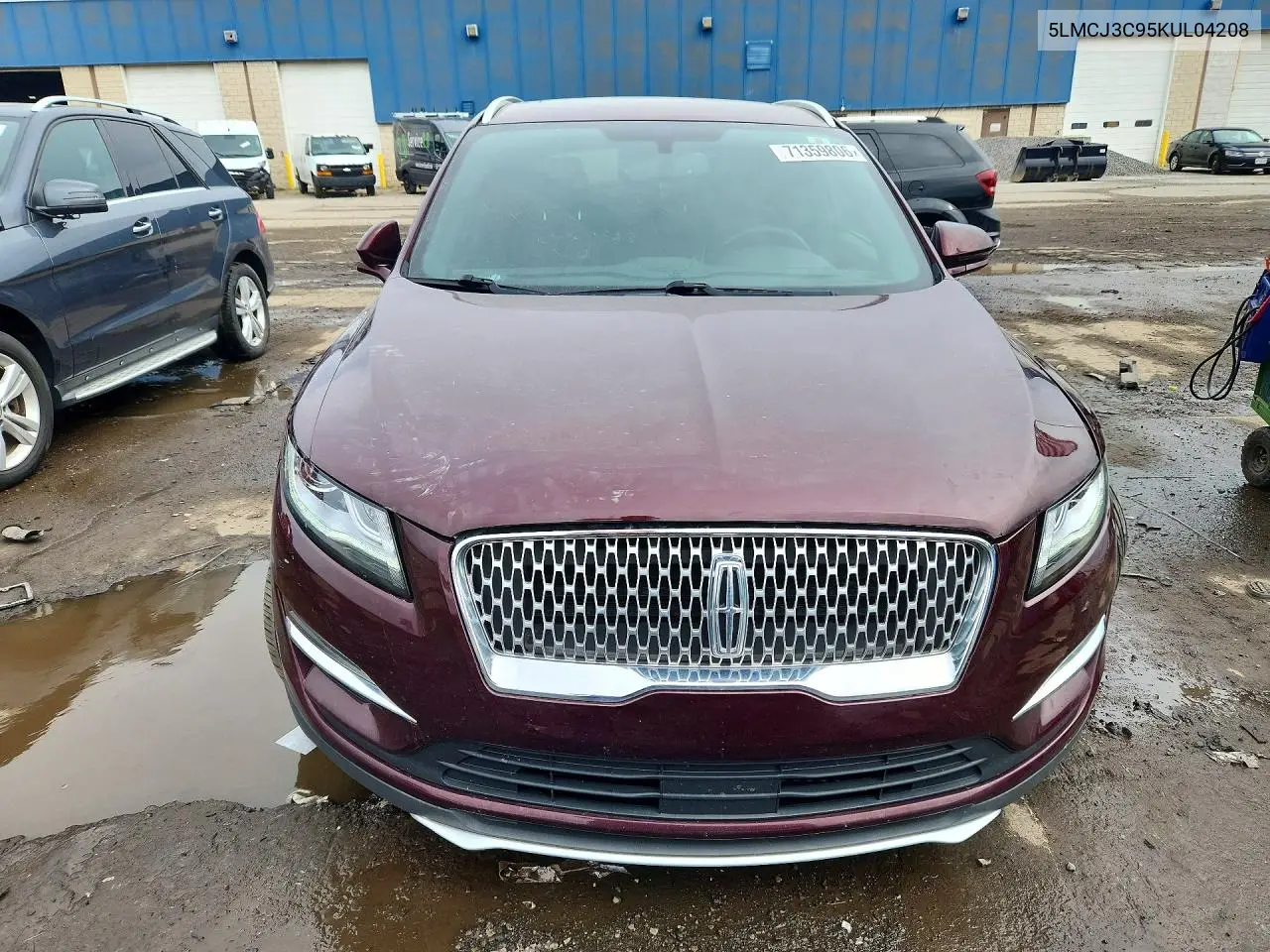 2019 LINCOLN MKC VIN 5LMCJ3C95KUL04208 — фото 5