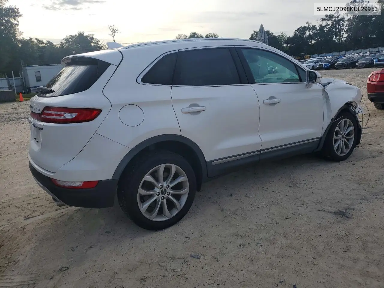 2019 LINCOLN MKC VIN 5LMCJ2D98KUL29953 — фото 3