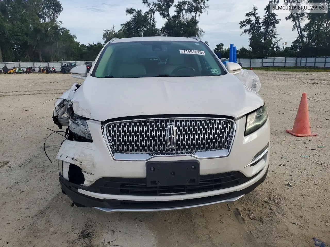 2019 LINCOLN MKC VIN 5LMCJ2D98KUL29953 — фото 5