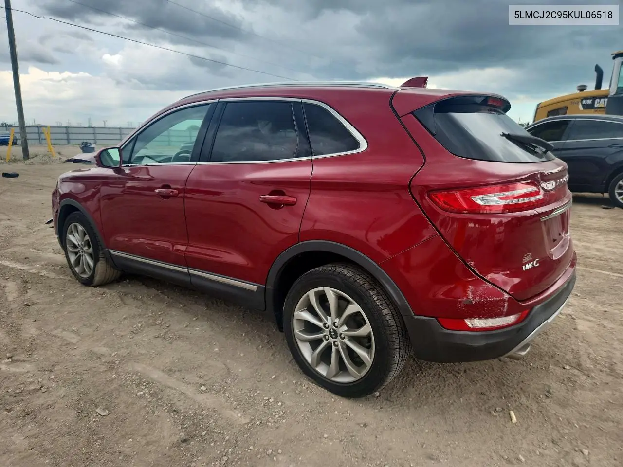 2019 LINCOLN MKC VIN 5LMCJ2C95KUL06518 — фото 2