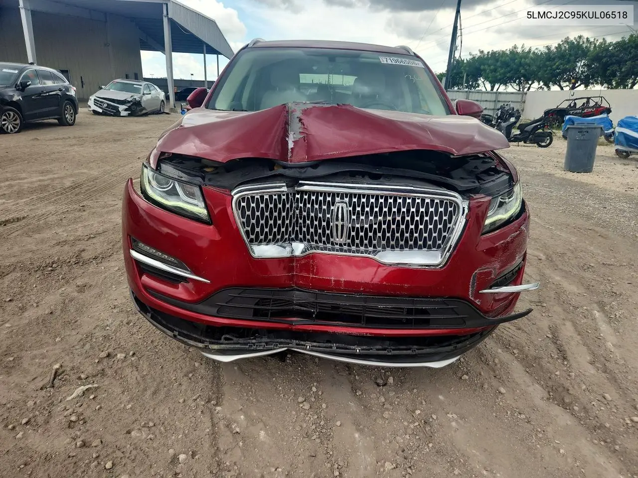 2019 LINCOLN MKC VIN 5LMCJ2C95KUL06518 — фото 5