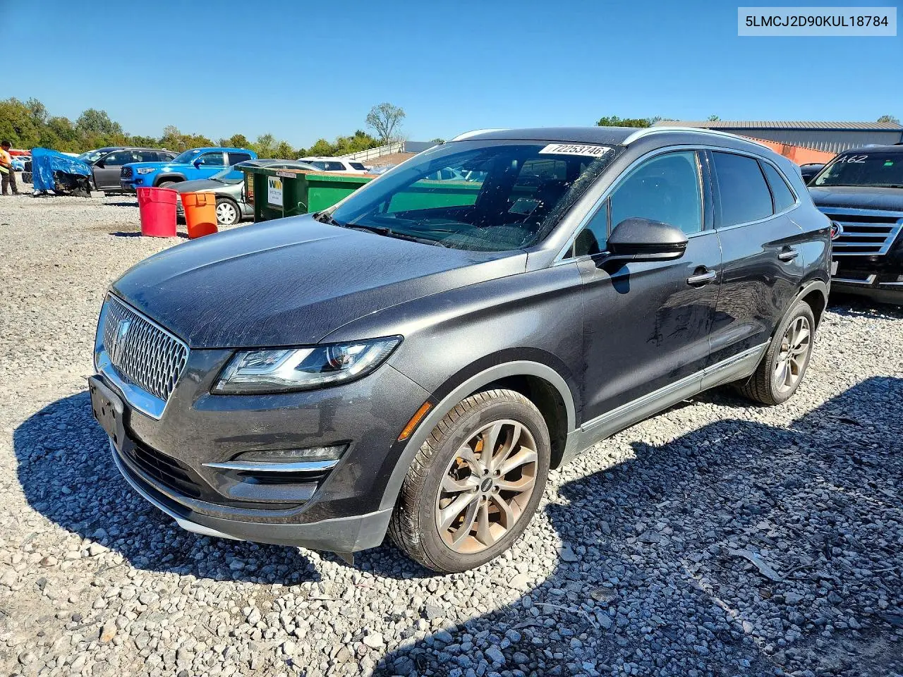 LINCOLN MKC 2019, VIN 5LMCJ2D90KUL18784