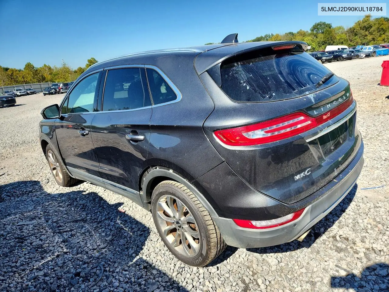 2019 LINCOLN MKC VIN 5LMCJ2D90KUL18784 — фото 2