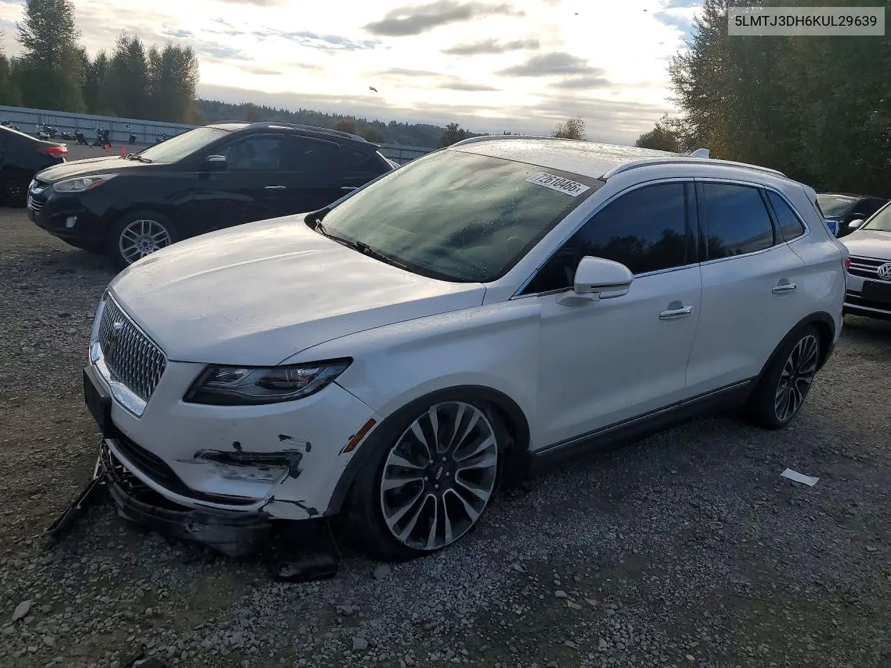LINCOLN MKC 2019, VIN 5LMTJ3DH6KUL29639