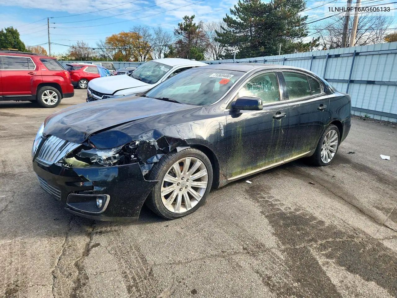 LINCOLN MKS 2010, VIN 1LNHL9FT6AG606133