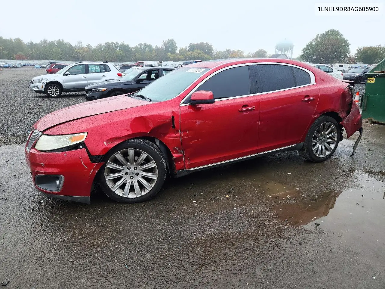 LINCOLN MKS 2010, VIN 1LNHL9DR8AG605900