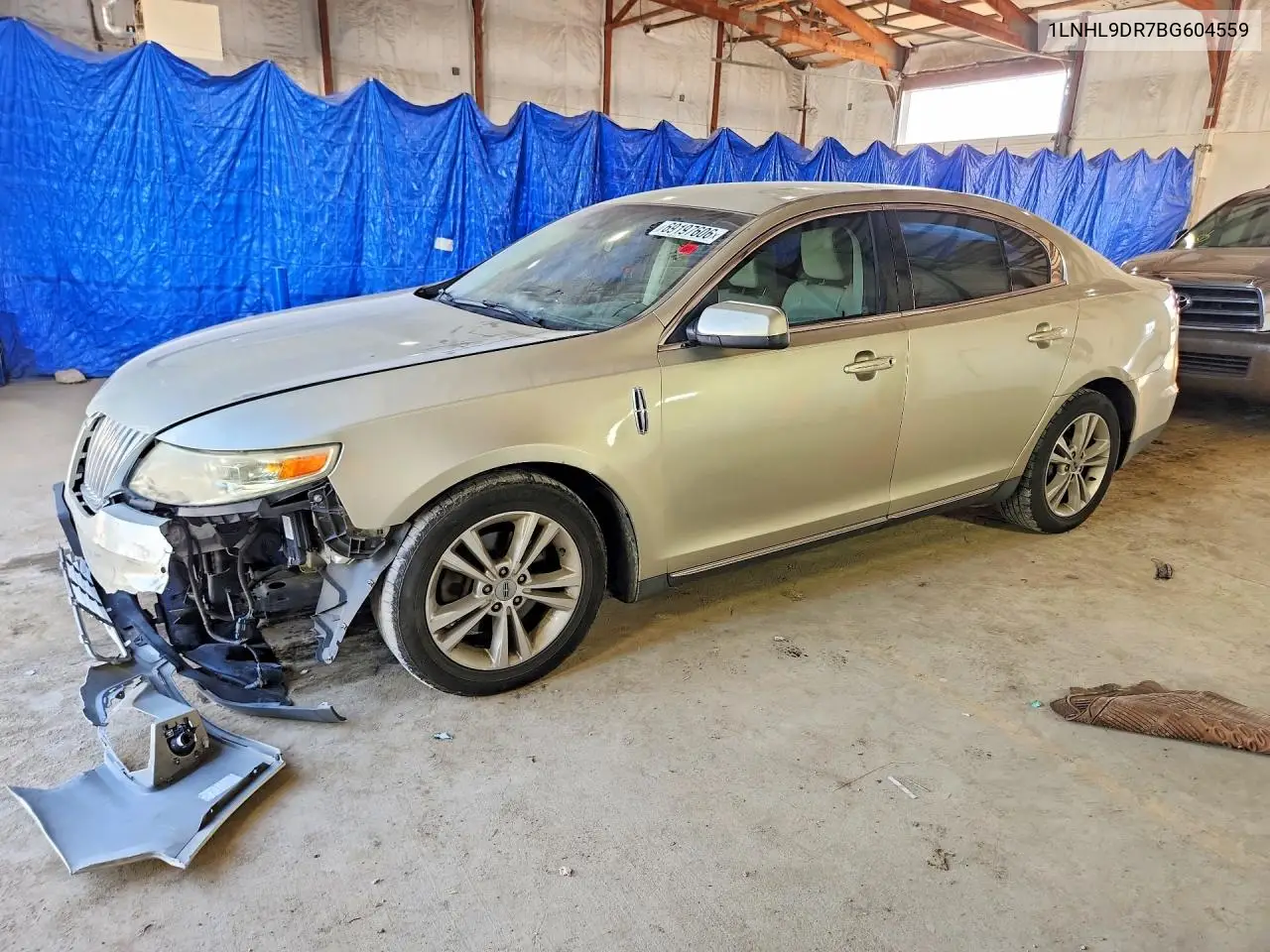 LINCOLN MKS 2011, VIN 1LNHL9DR7BG604559