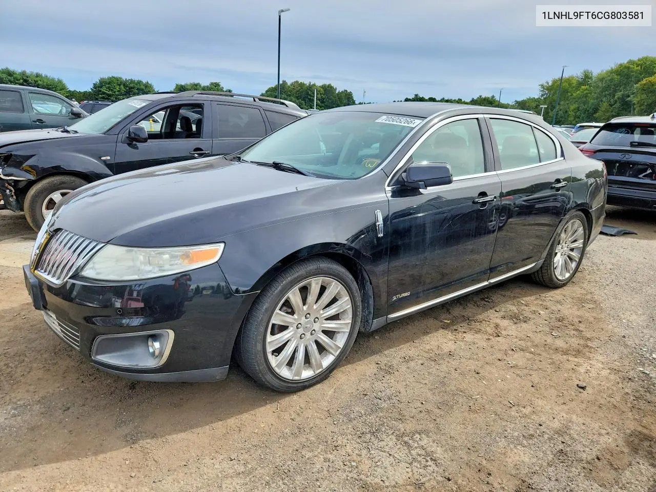LINCOLN MKS 2012, VIN 1LNHL9FT6CG803581