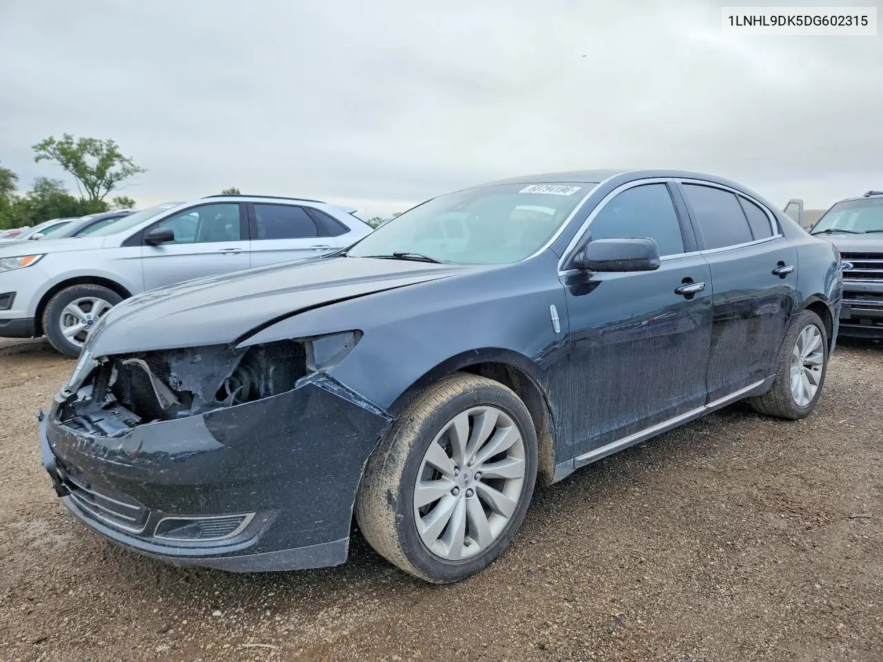 LINCOLN MKS 2013, VIN 1LNHL9DK5DG602315