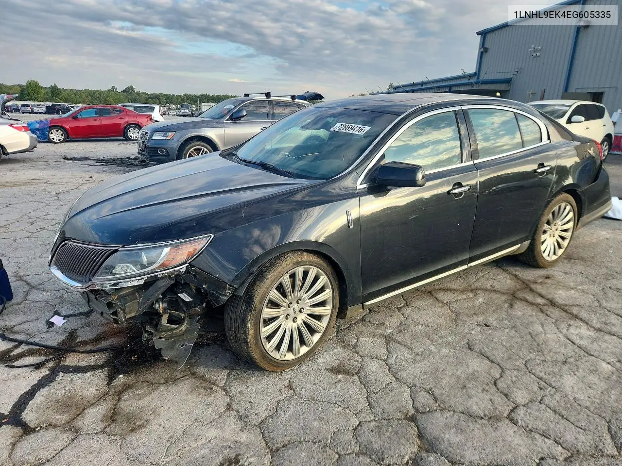 LINCOLN MKS 2014, VIN 1LNHL9EK4EG605335