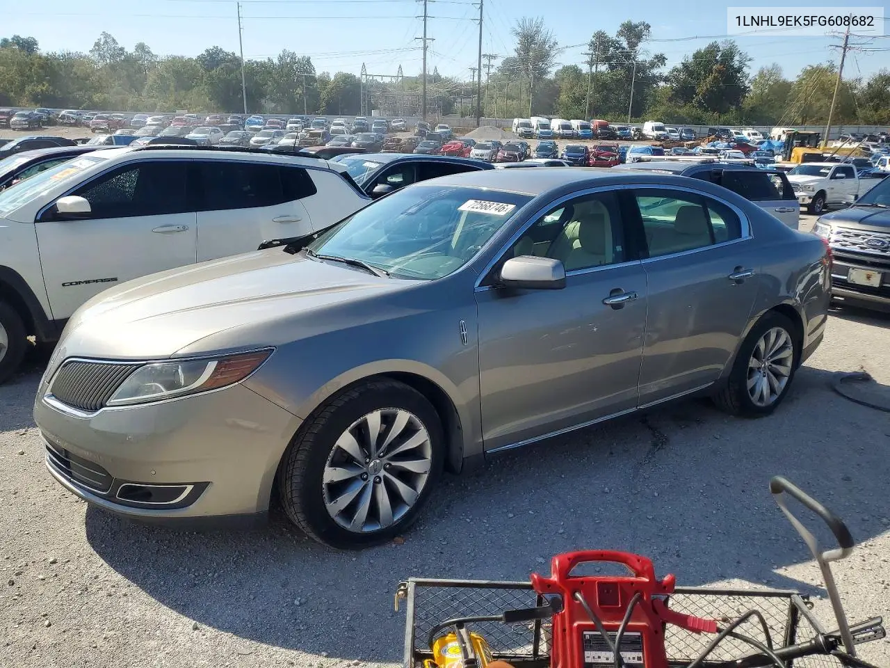 LINCOLN MKS 2015, VIN 1LNHL9EK5FG608682