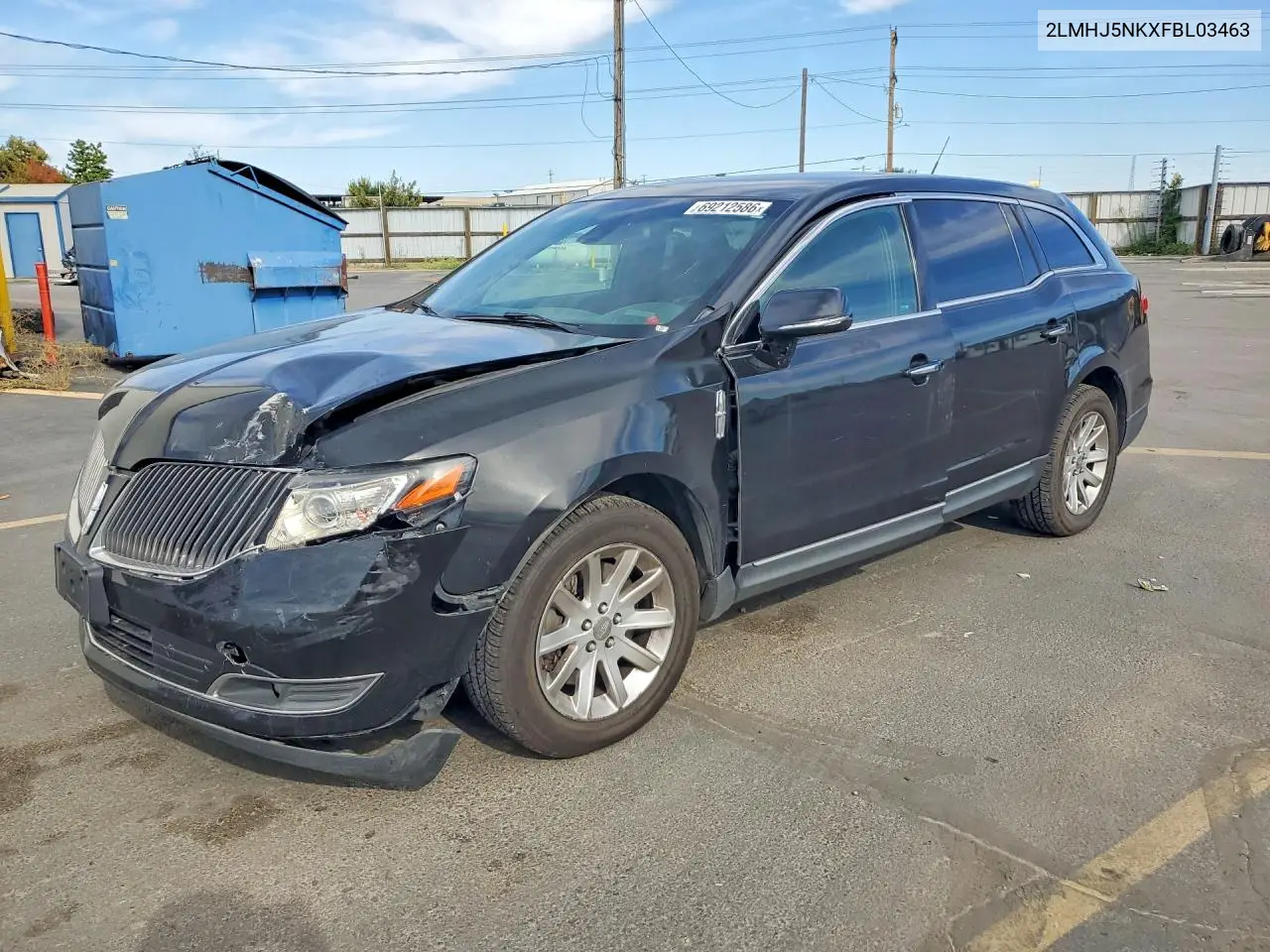 LINCOLN MKT 2015, VIN 2LMHJ5NKXFBL03463