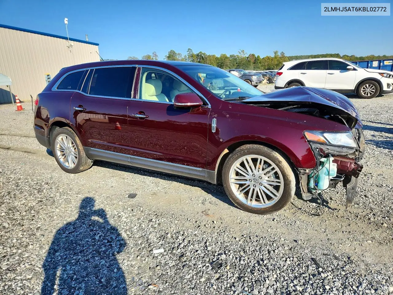 2019 LINCOLN MKT VIN 2LMHJ5AT6KBL02772 — фото 5