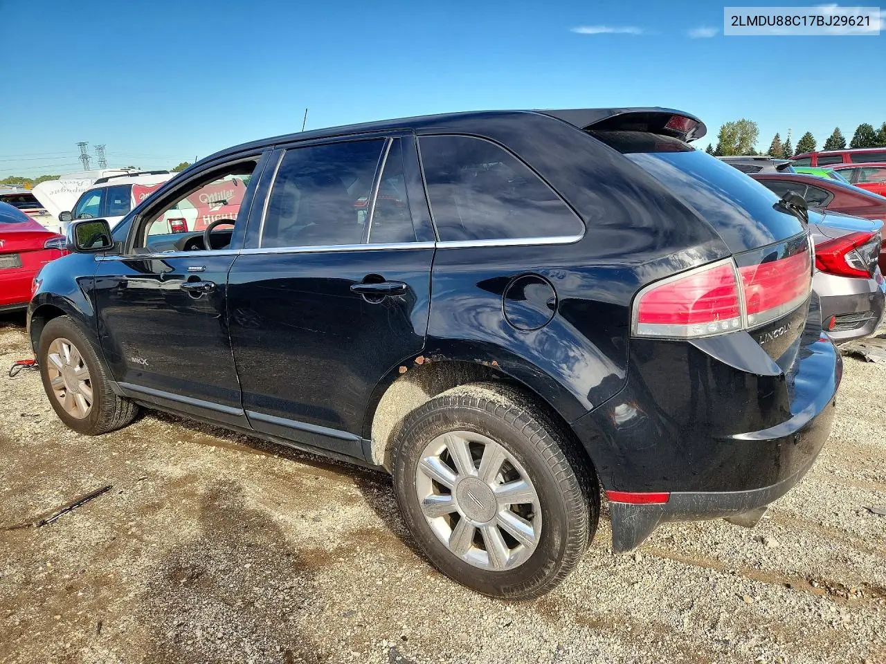 2007 LINCOLN MKX VIN 2LMDU88C17BJ29621 — фото 2