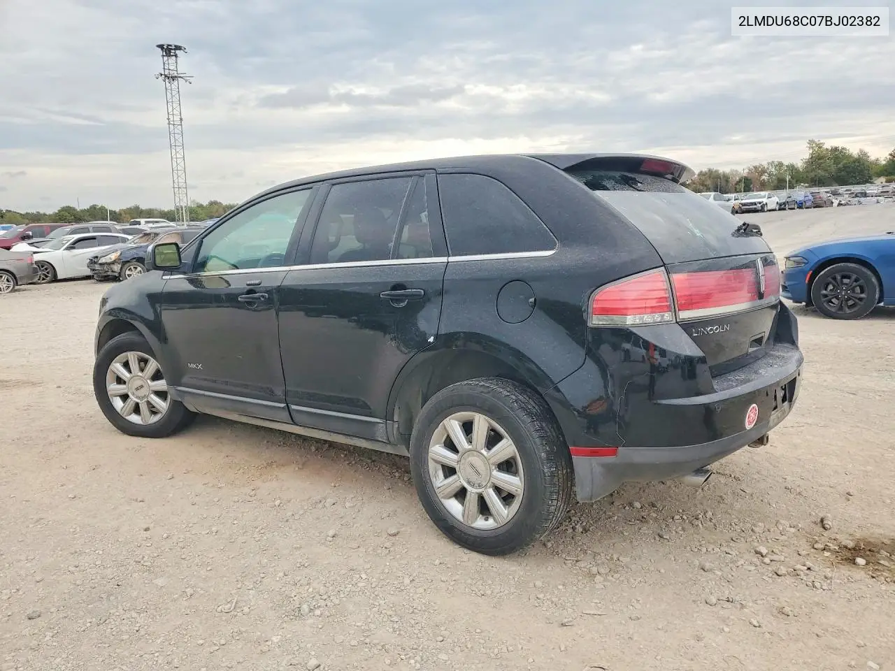 2007 LINCOLN MKX VIN 2LMDU68C07BJ02382 — фото 2