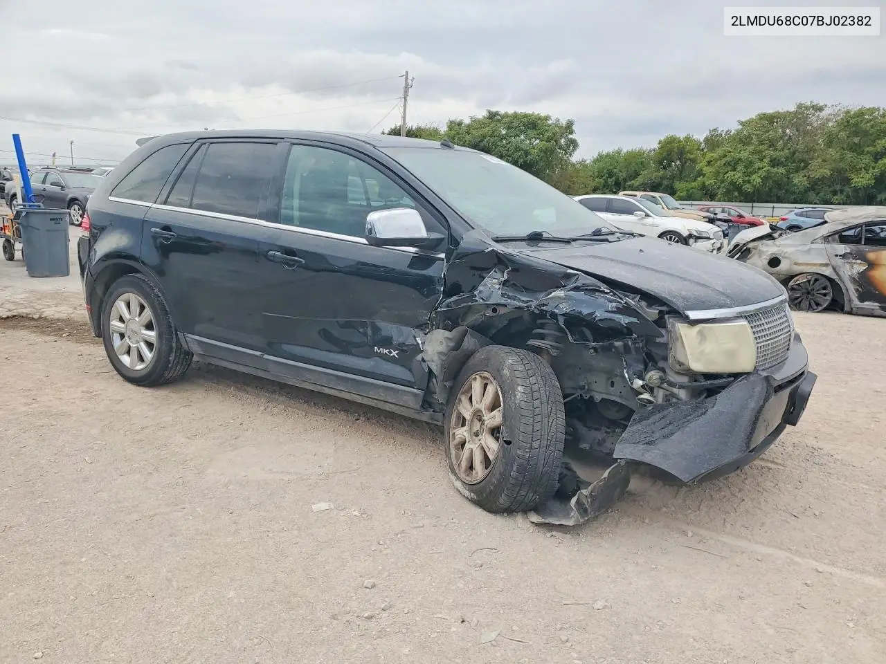 2007 LINCOLN MKX VIN 2LMDU68C07BJ02382 — фото 4