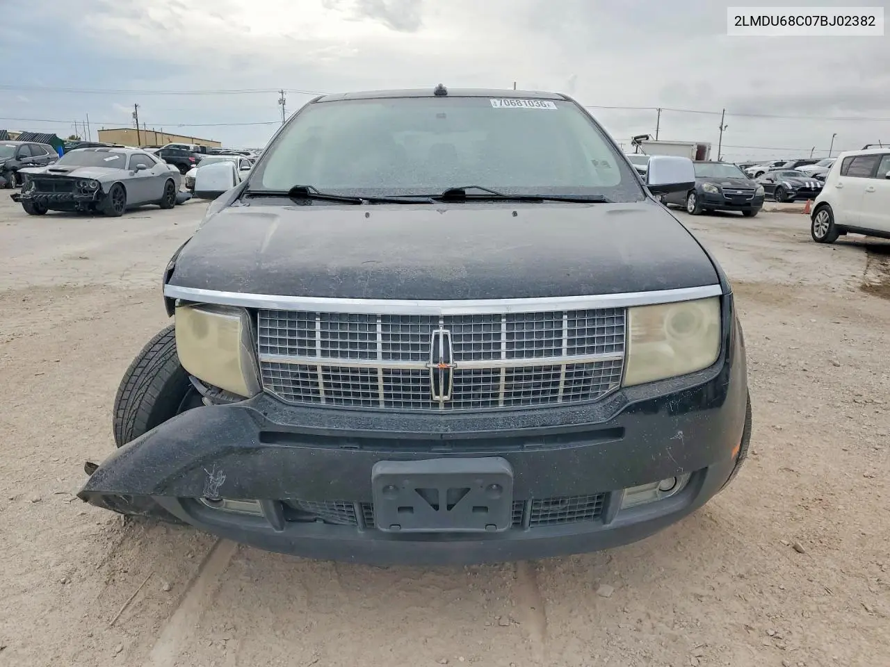 2007 LINCOLN MKX VIN 2LMDU68C07BJ02382 — фото 5