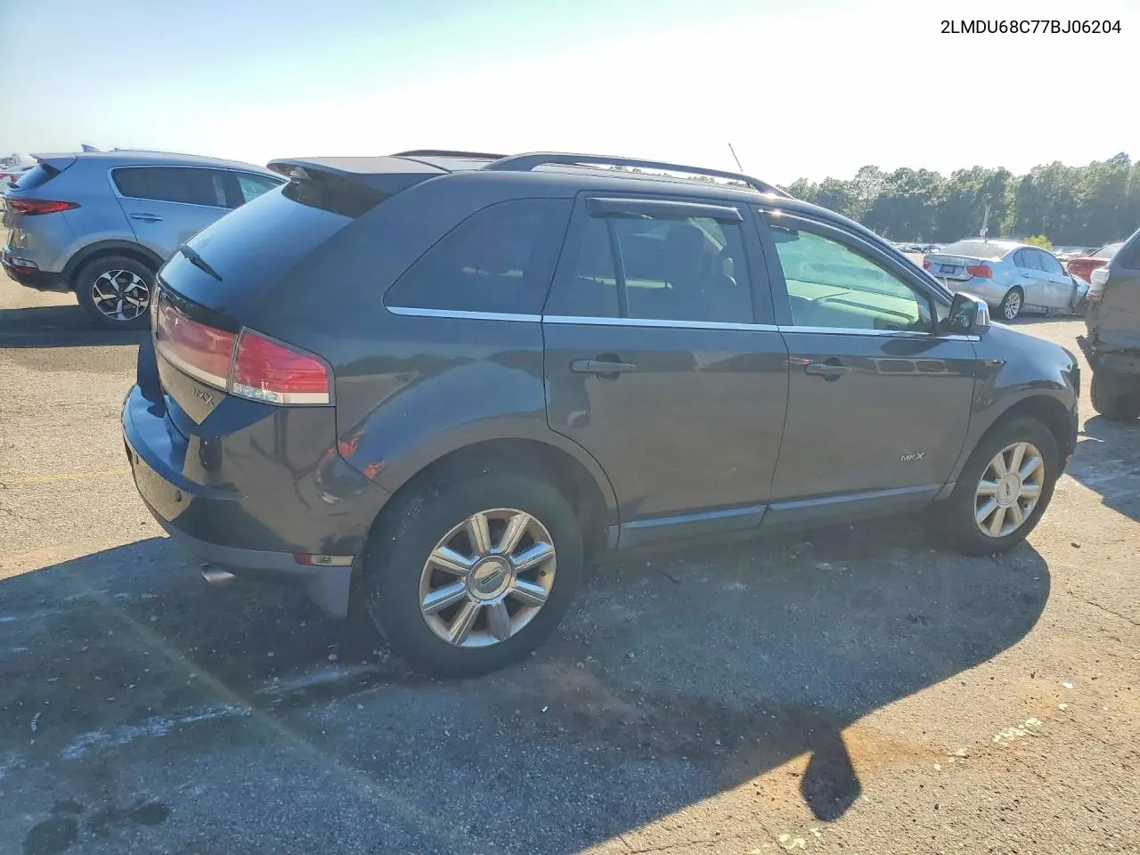 2007 LINCOLN MKX VIN 2LMDU68C77BJ06204 — фото 3