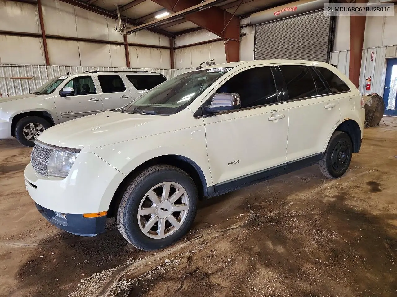 LINCOLN MKX 2007, VIN 2LMDU68C67BJ28016