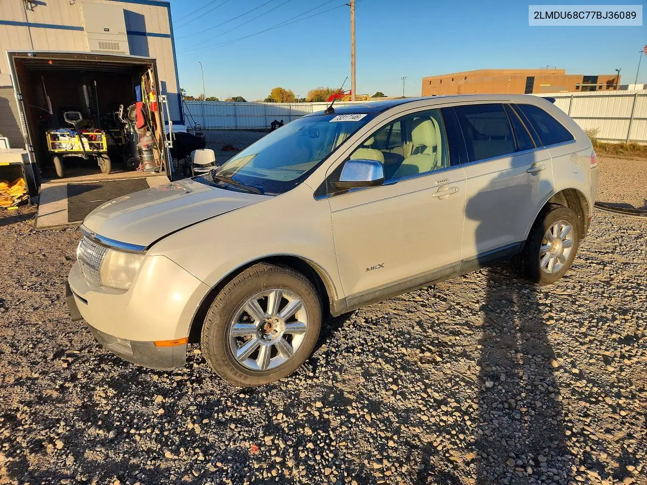 LINCOLN MKX 2007, VIN 2LMDU68C77BJ36089