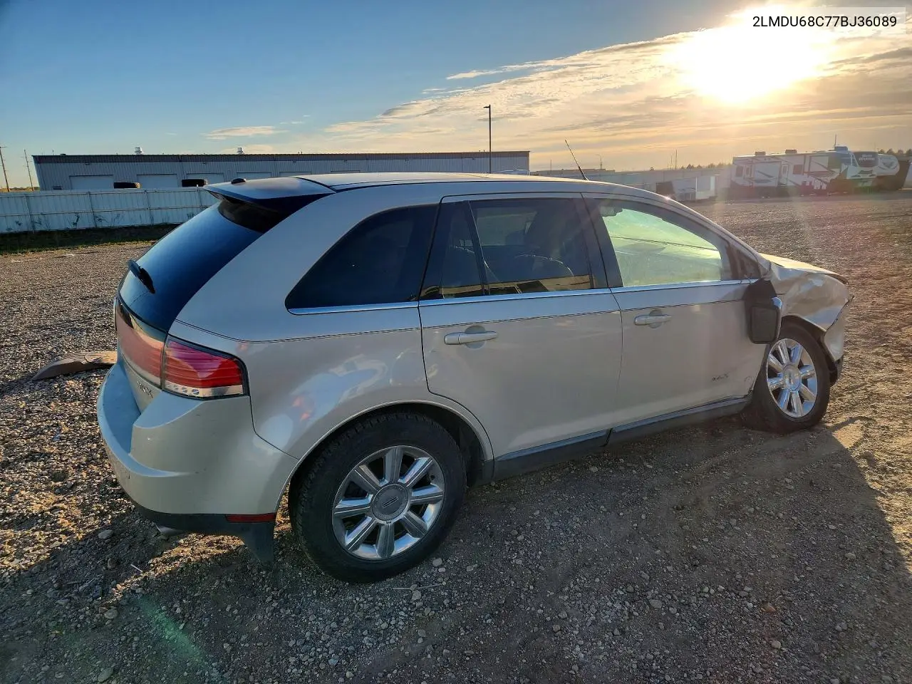 2007 LINCOLN MKX VIN 2LMDU68C77BJ36089 — фото 3