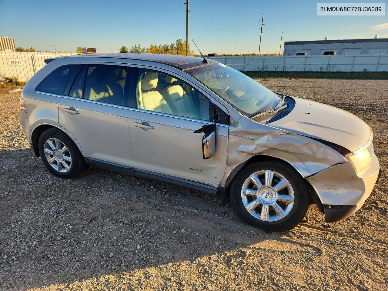 2007 LINCOLN MKX VIN 2LMDU68C77BJ36089 — фото 4